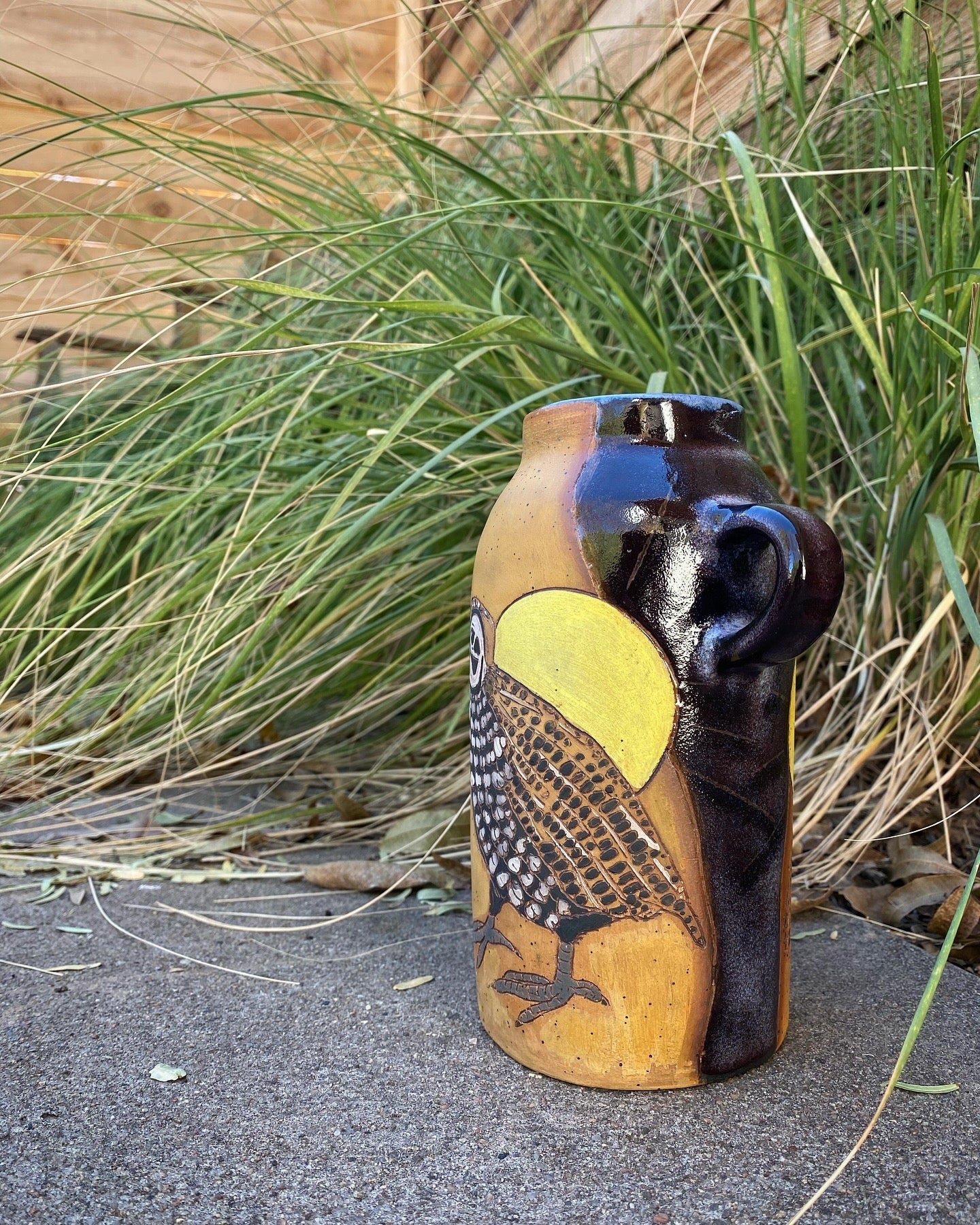 Rachel Burke Jasso- Quail Vase