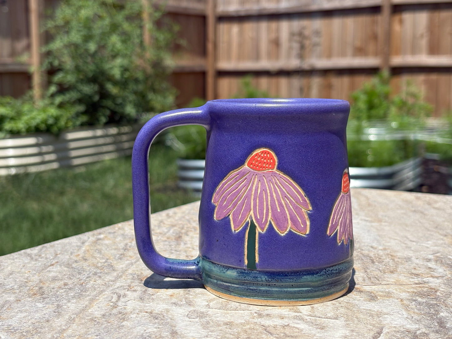Anne Runkle- Purple Coneflower Mug