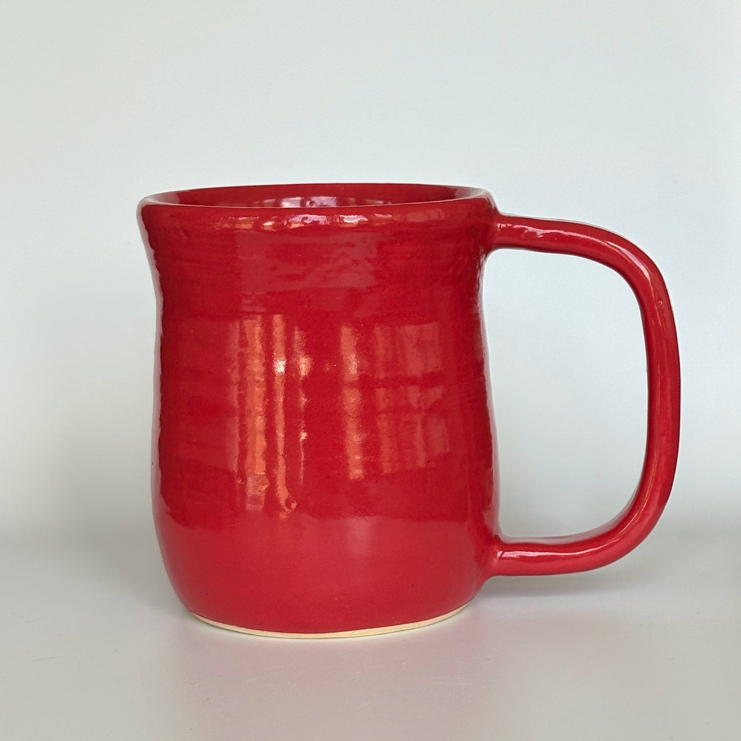 Anne Runkle- Badger Mug (red)