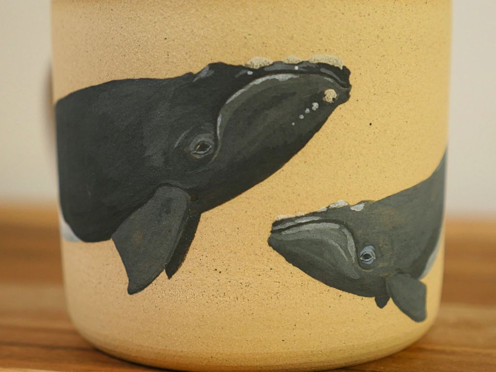 Amy Hein- Northern Atlantic Right Whale Mug