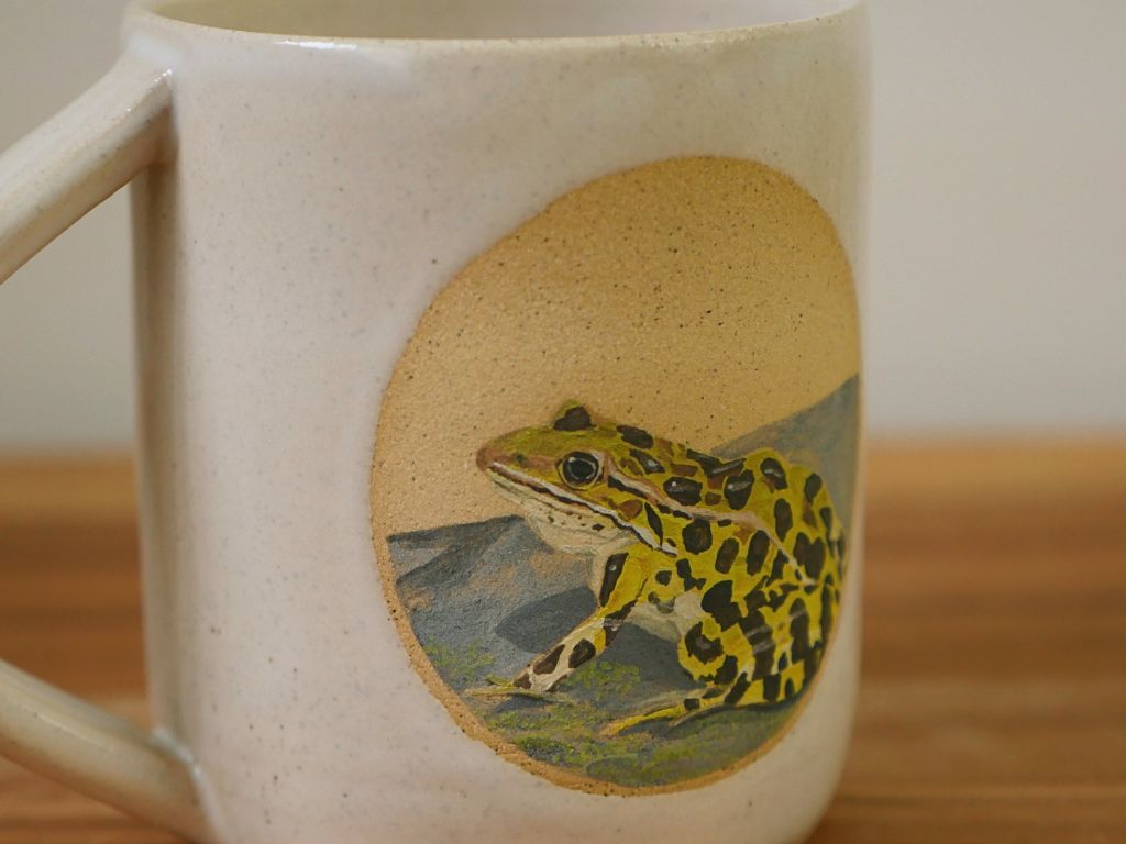 Amy Hein- Northern Leopard Frog Mug