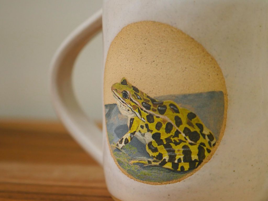Amy Hein- Northern Leopard Frog Mug