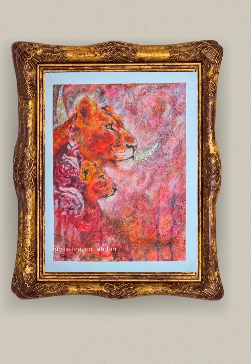 Yuvika Grewal- Our Little World - Apricity (Original Artwork)