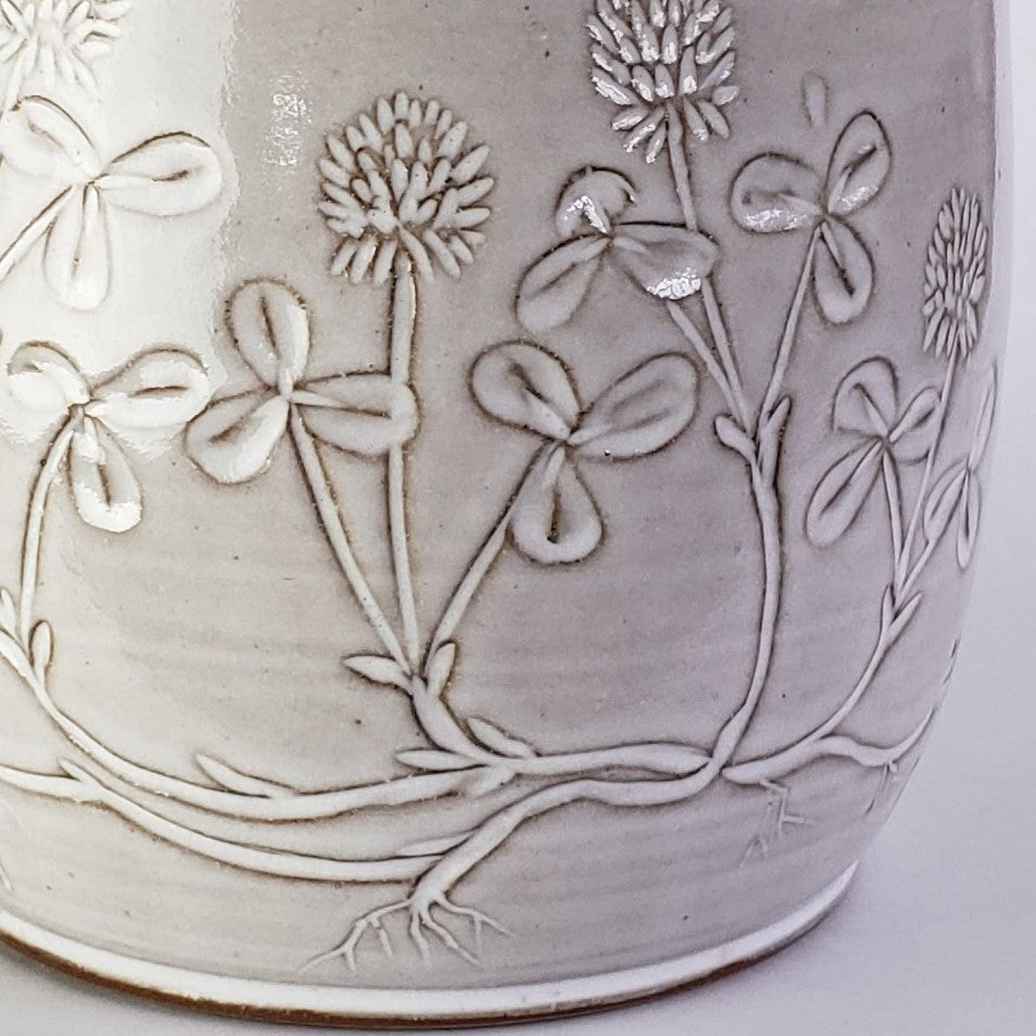 Michael Vorisek- Running Buffalo Clover Vase