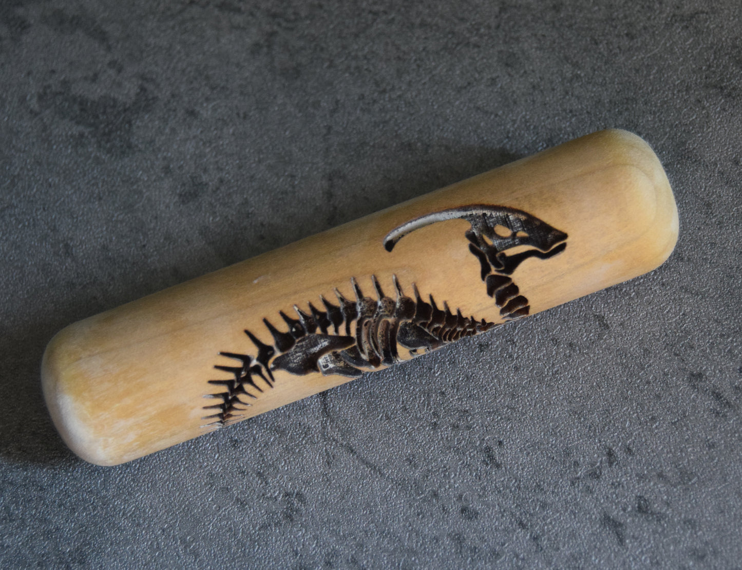 Z*Texture Roller- Parasaurolophus Fossil
