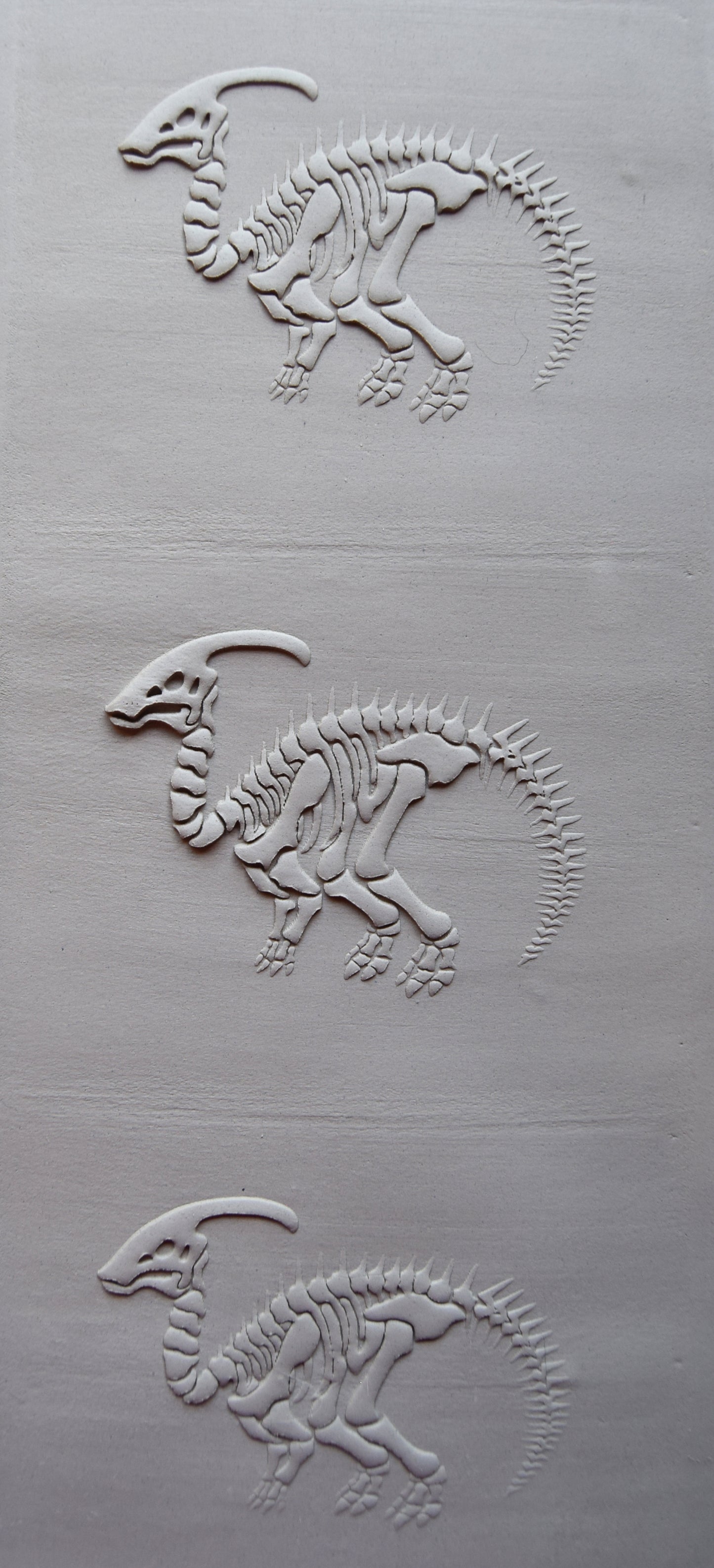 Z*Texture Roller- Parasaurolophus Fossil