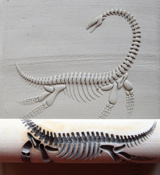Z*Texture Roller- Plesiosaur Fossil
