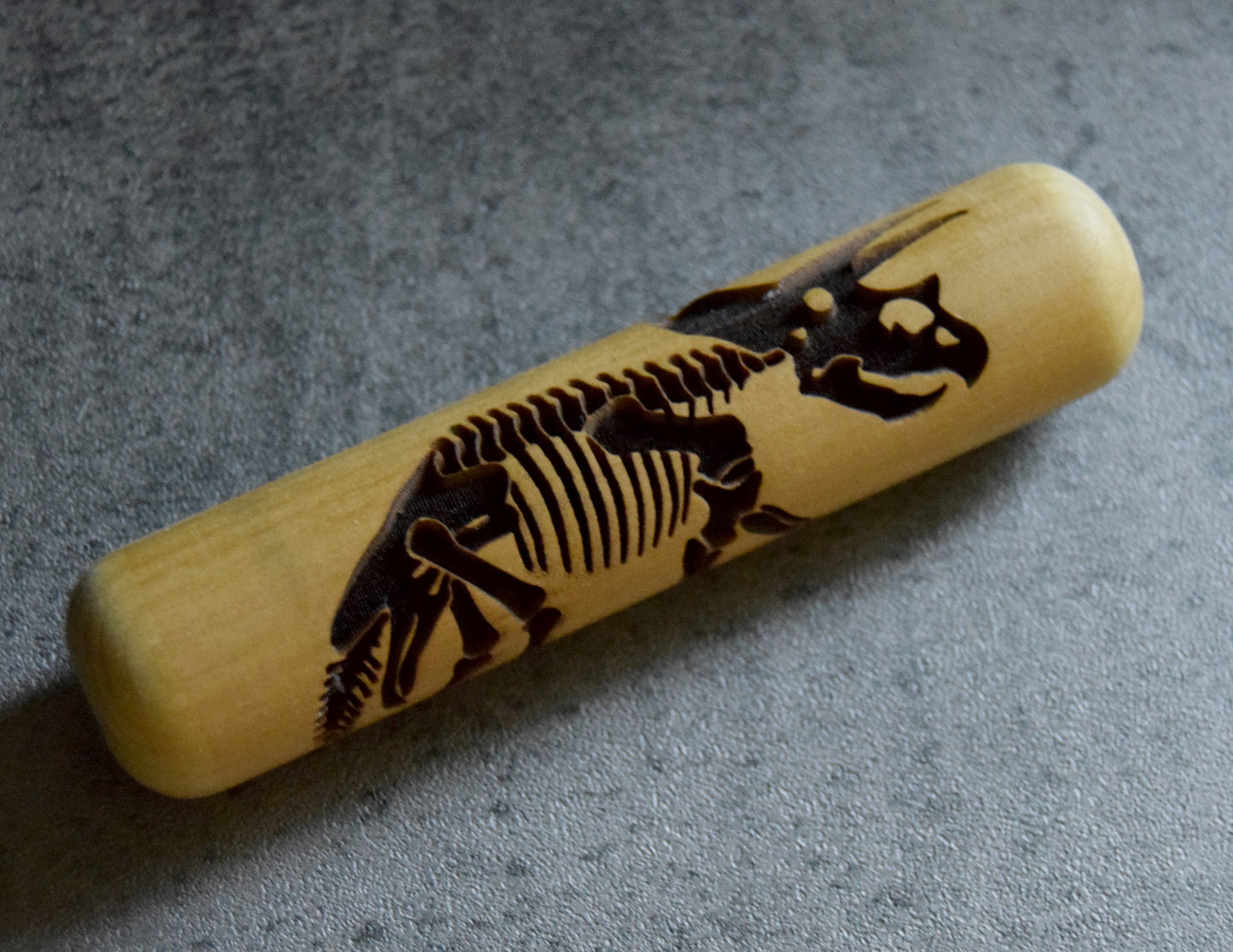 Z*Texture Roller- Triceratops Fossil
