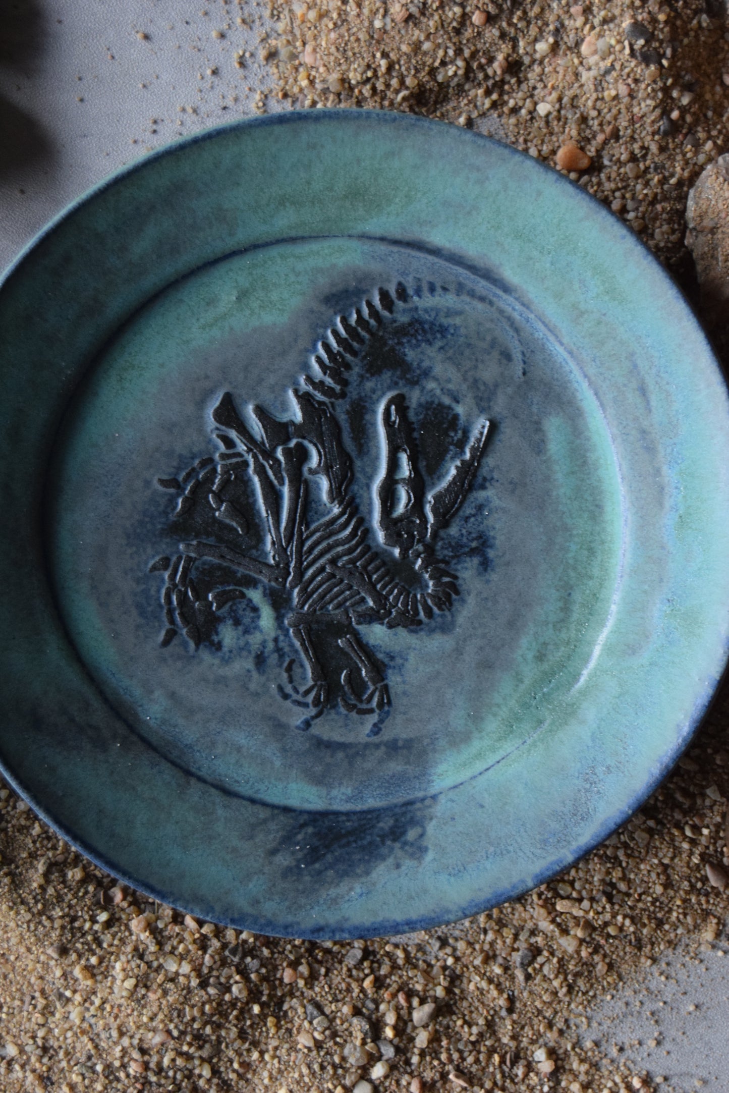 Fossil Trinket Plate 15