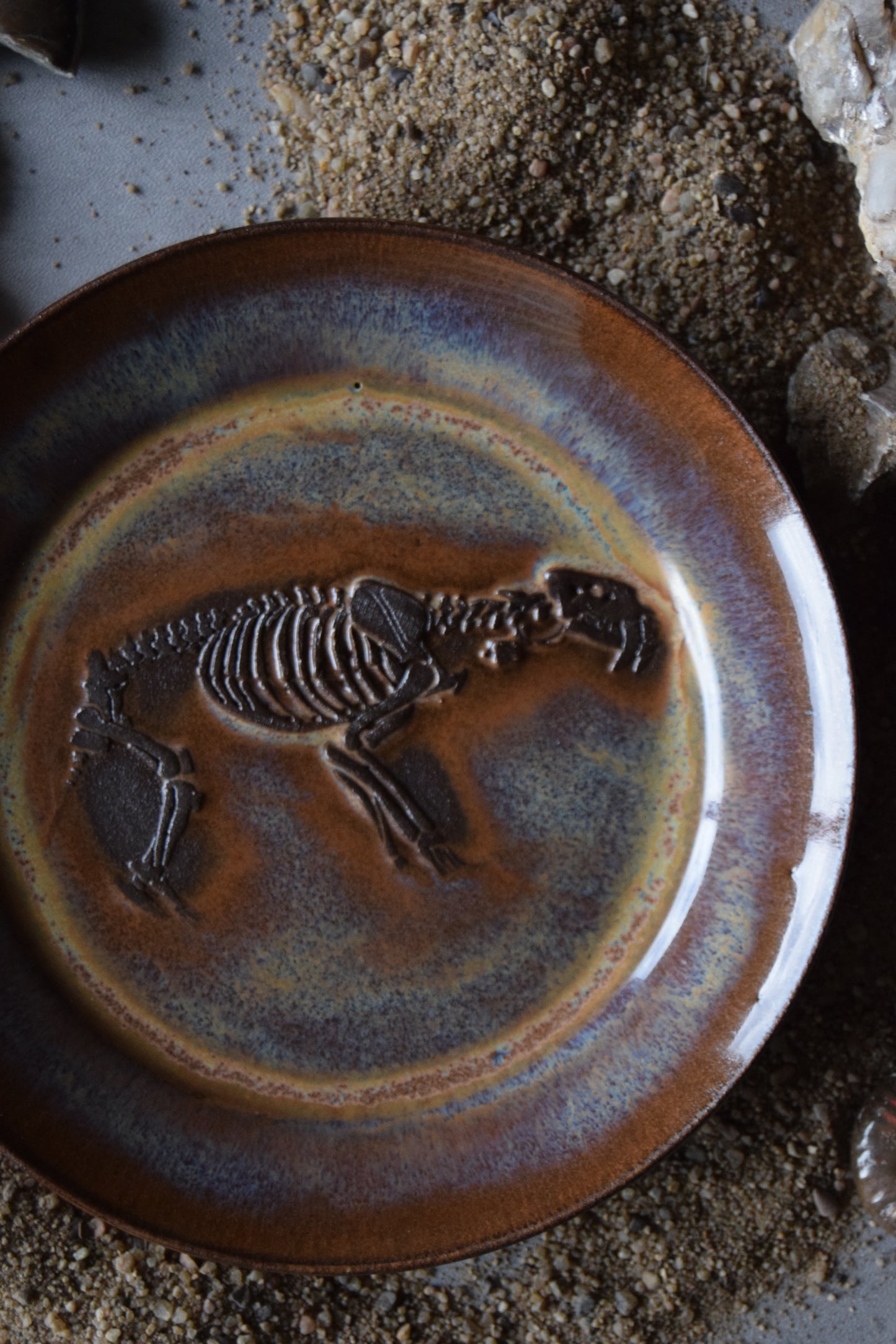 Fossil Trinket Plate 21