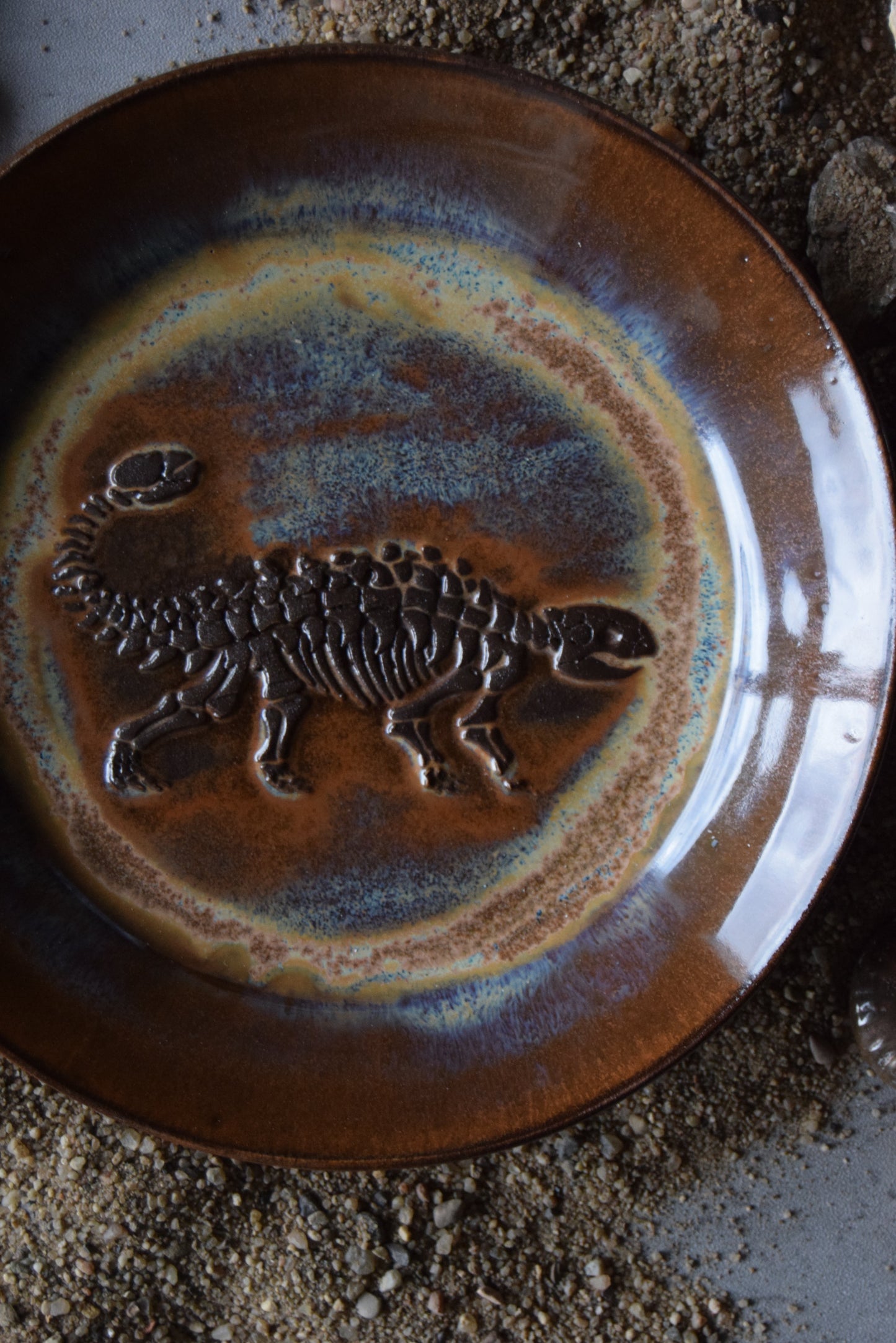 Fossil Trinket Plate 22