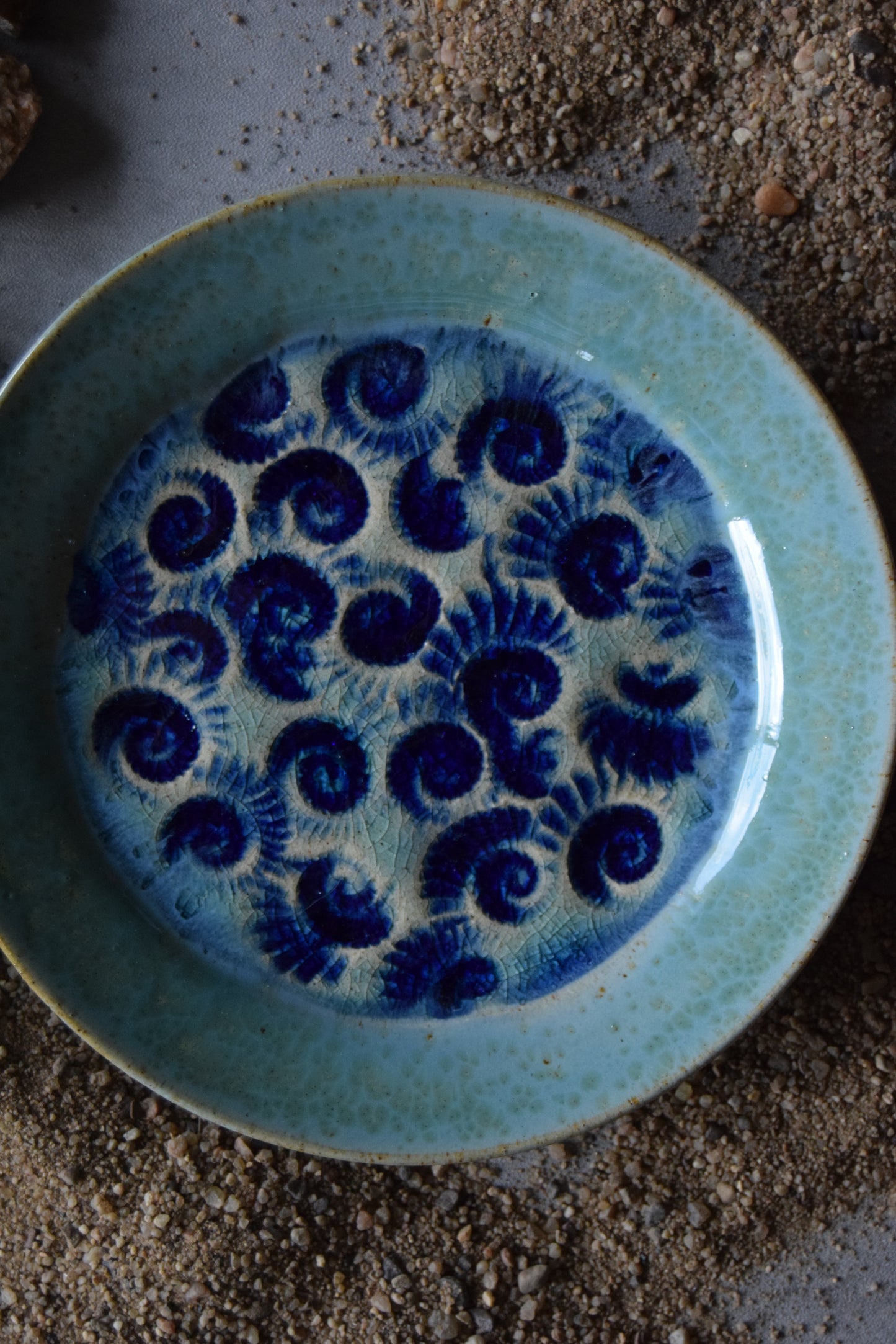 Fossil Trinket Plate 24