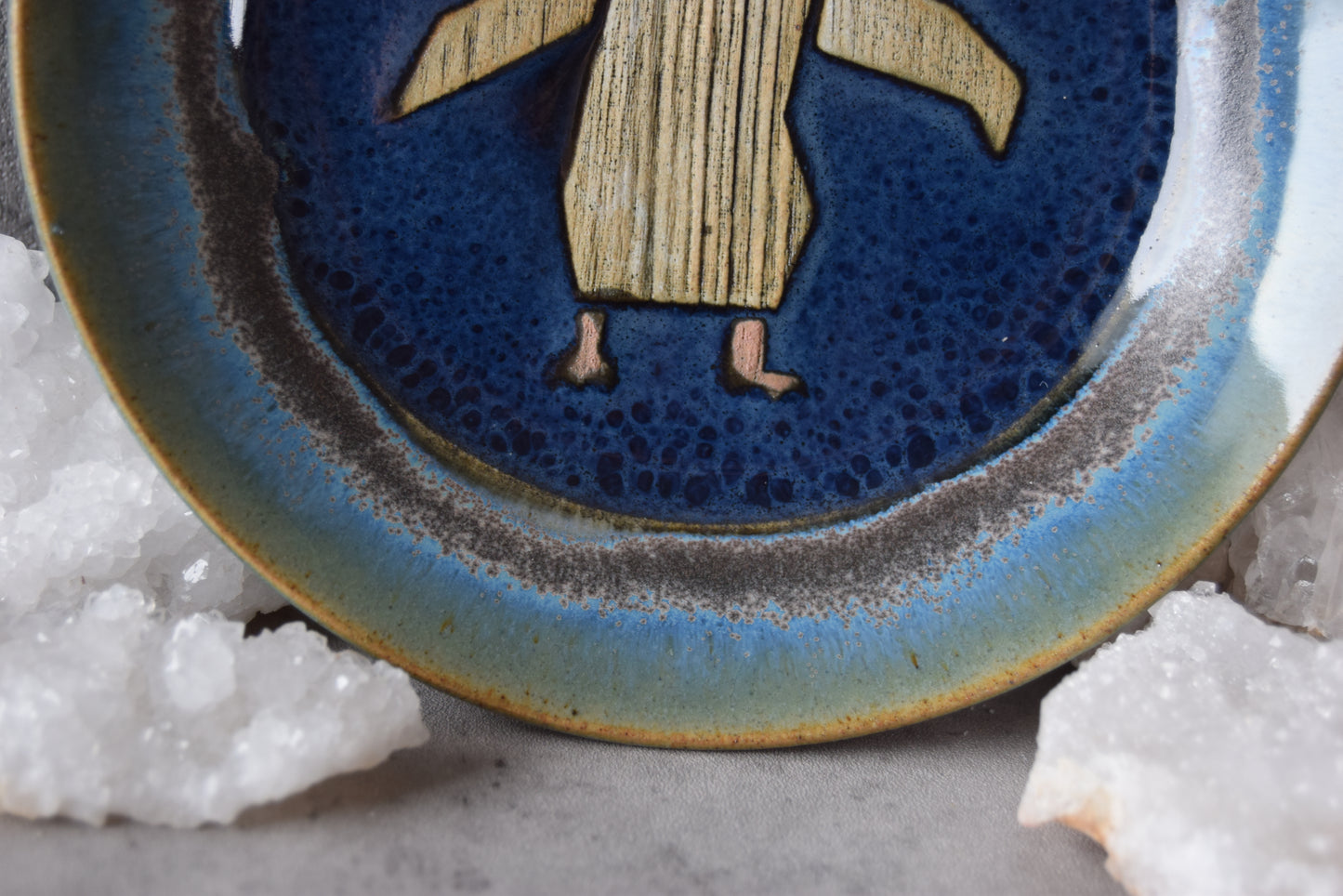 Blue Penguin Plate