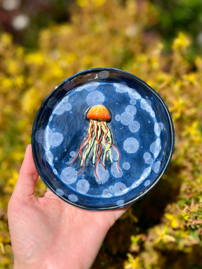 Emily Rose- Jellyfish Trinket Plate