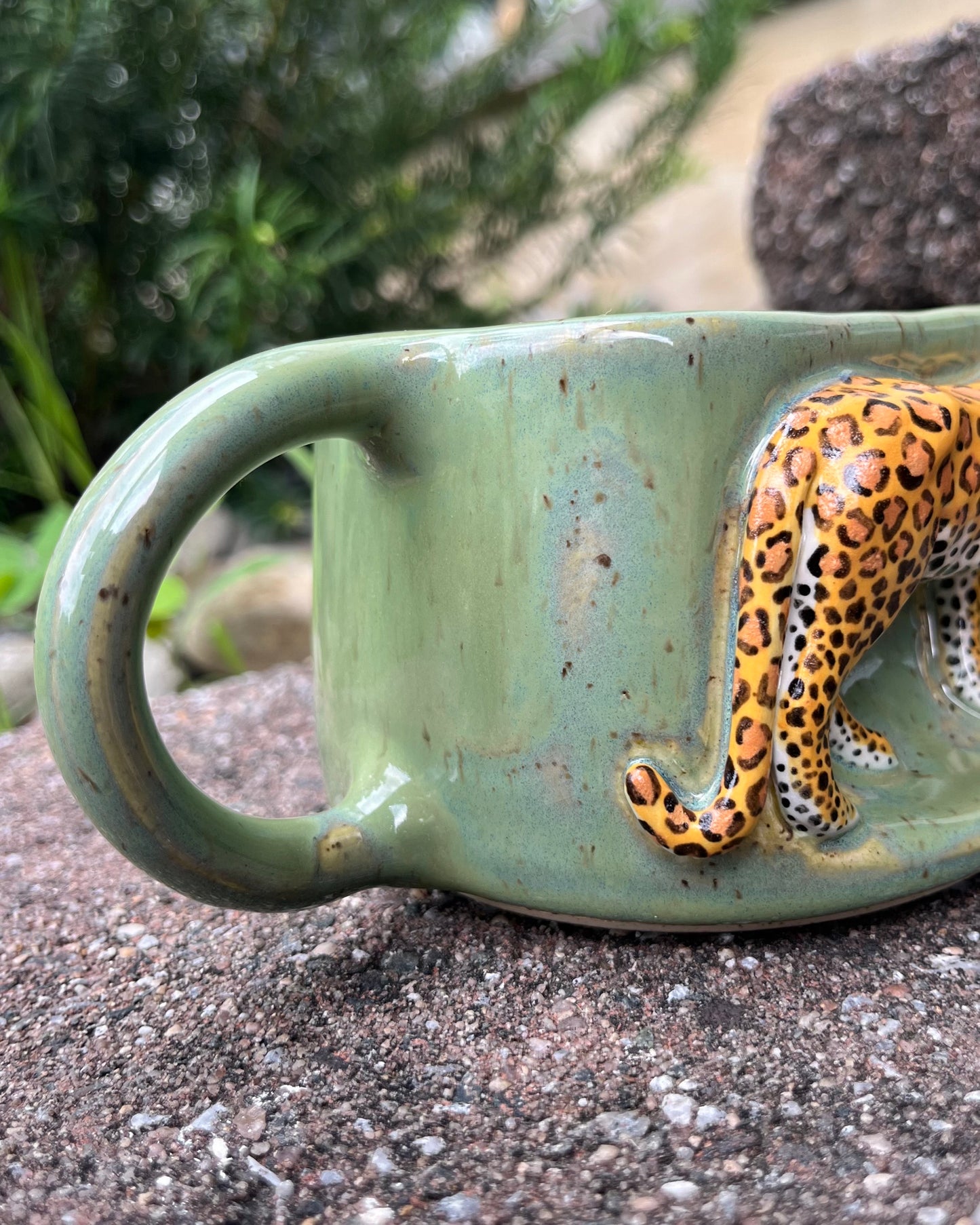 Lauren Hollowniczky- Amur Leopard Mug