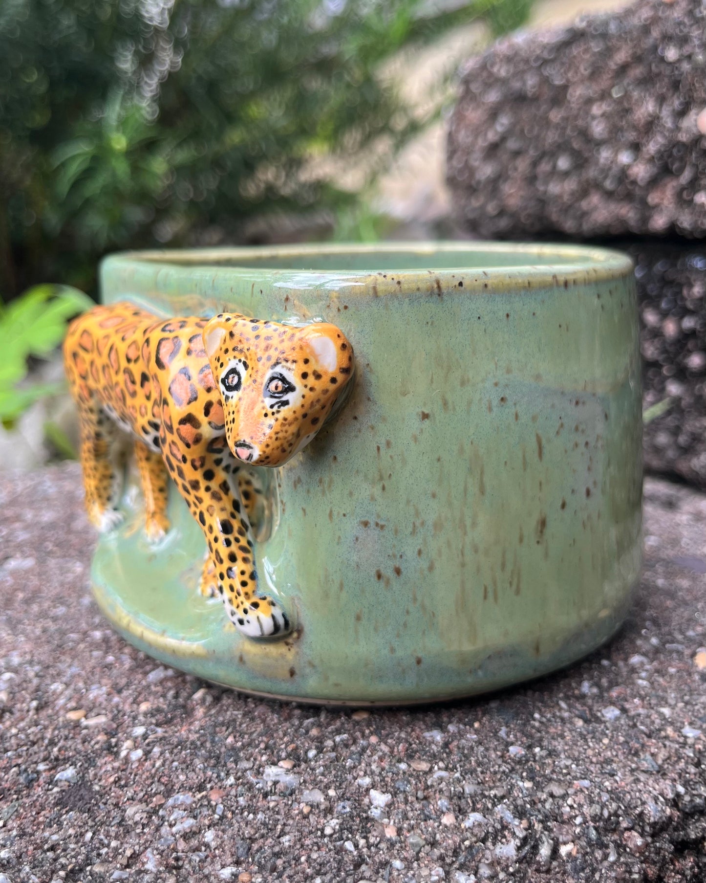Lauren Hollowniczky- Amur Leopard Mug