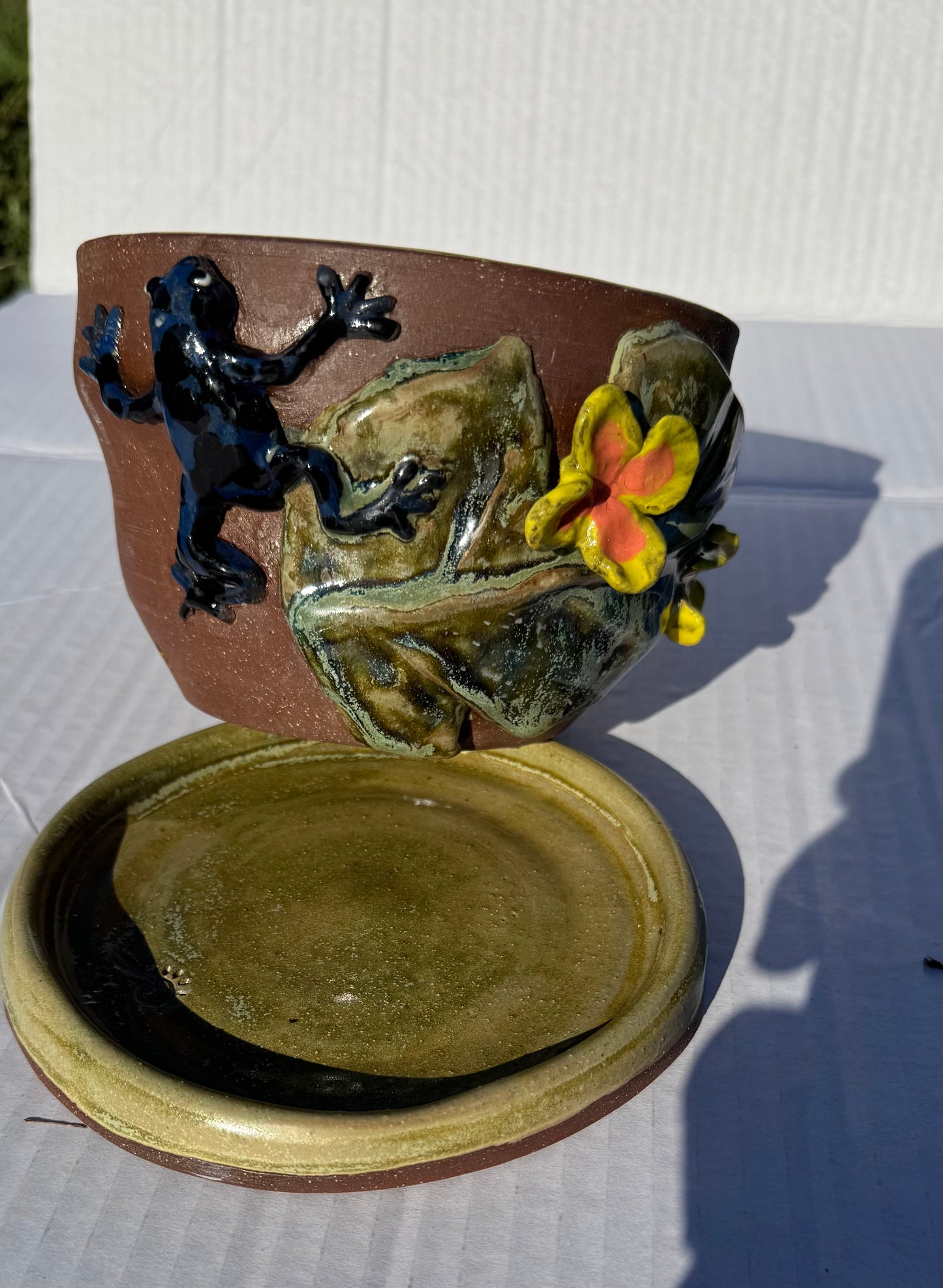 Kaitlyn Smith- Dart Frog Planter