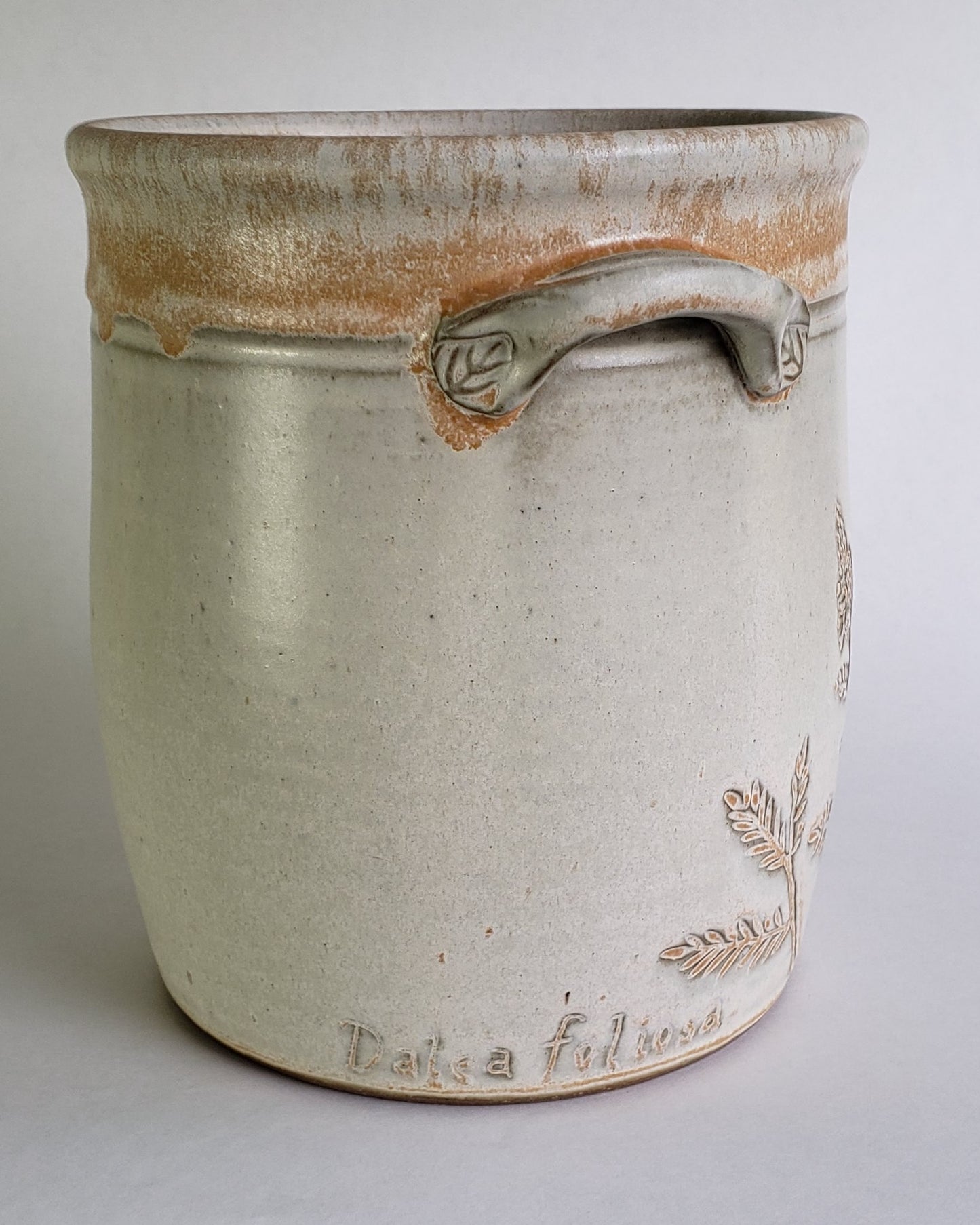 Michael Vorisek- Leafy Prairie Clover Vase