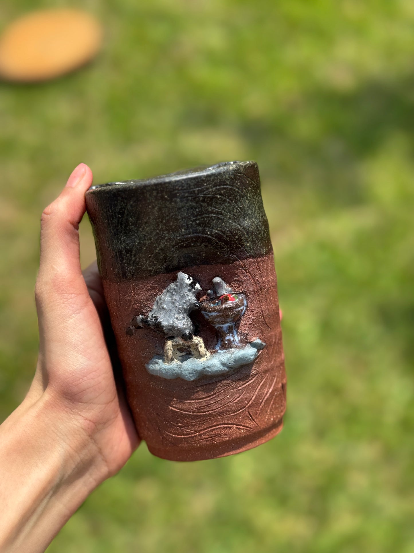 Natalia Cantu- Mischievous Raccoon Mug