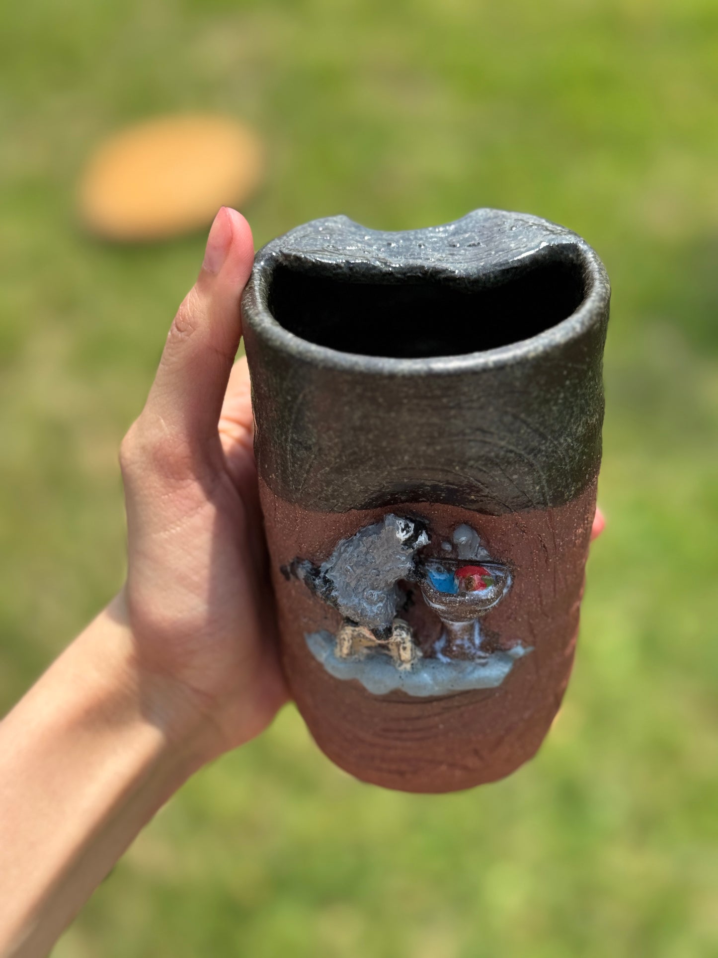 Natalia Cantu- Mischievous Raccoon Mug