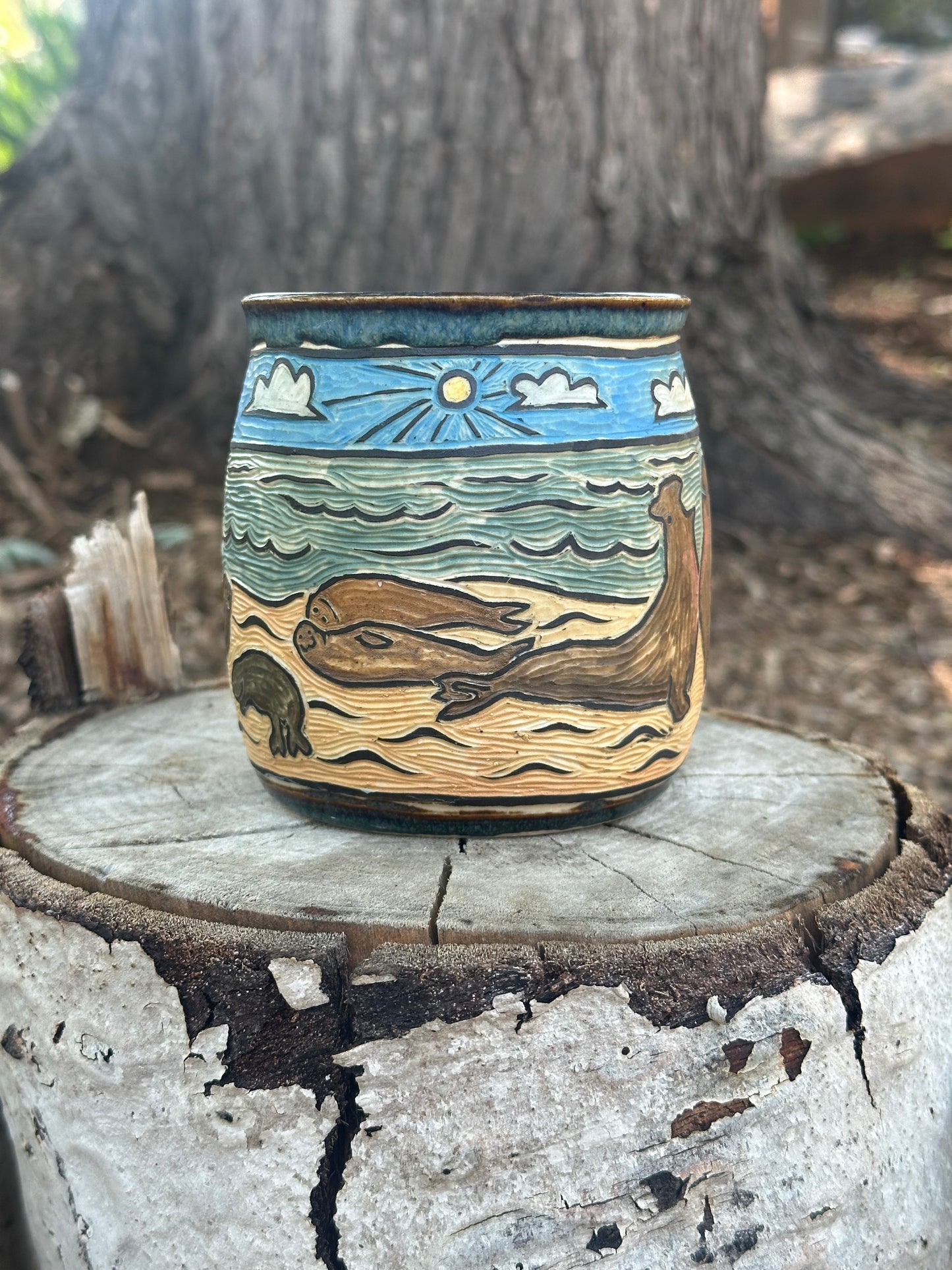 Isabel Gottlieb- Elephant Seals Mug