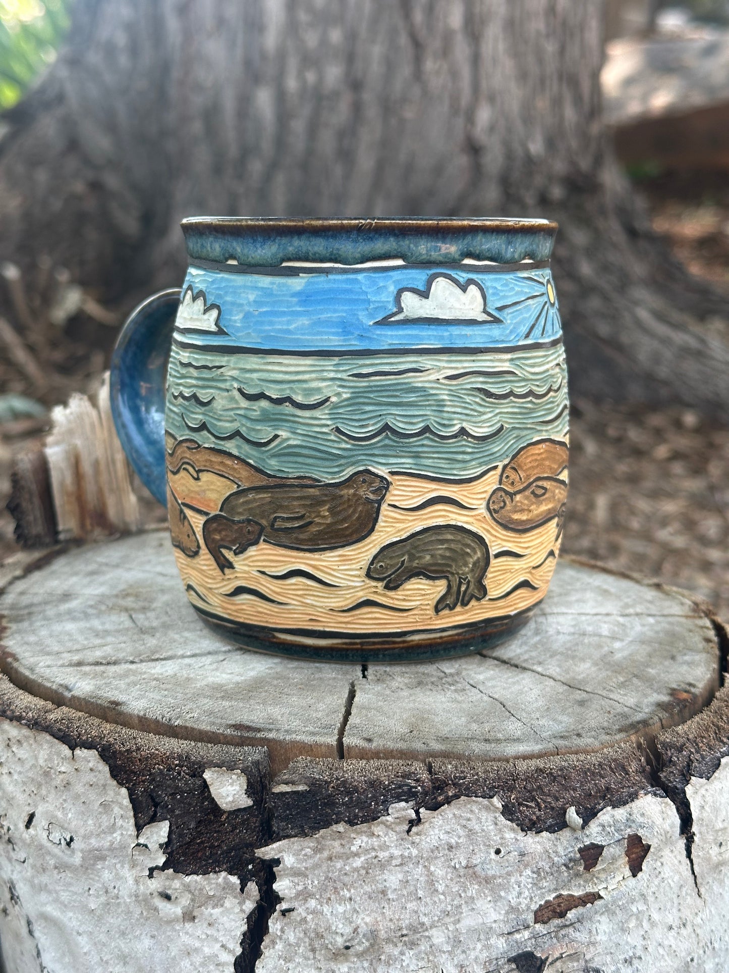 Isabel Gottlieb- Elephant Seals Mug