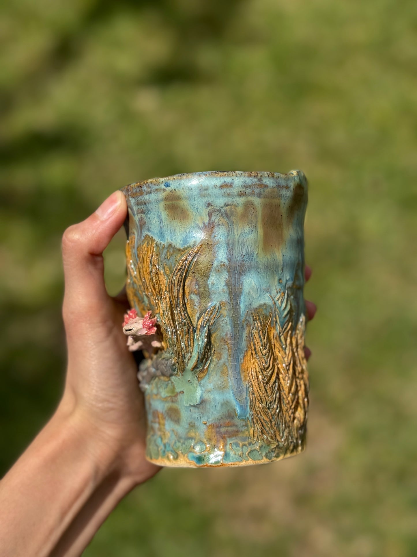 Natalia Cantu- Axolotl Mug