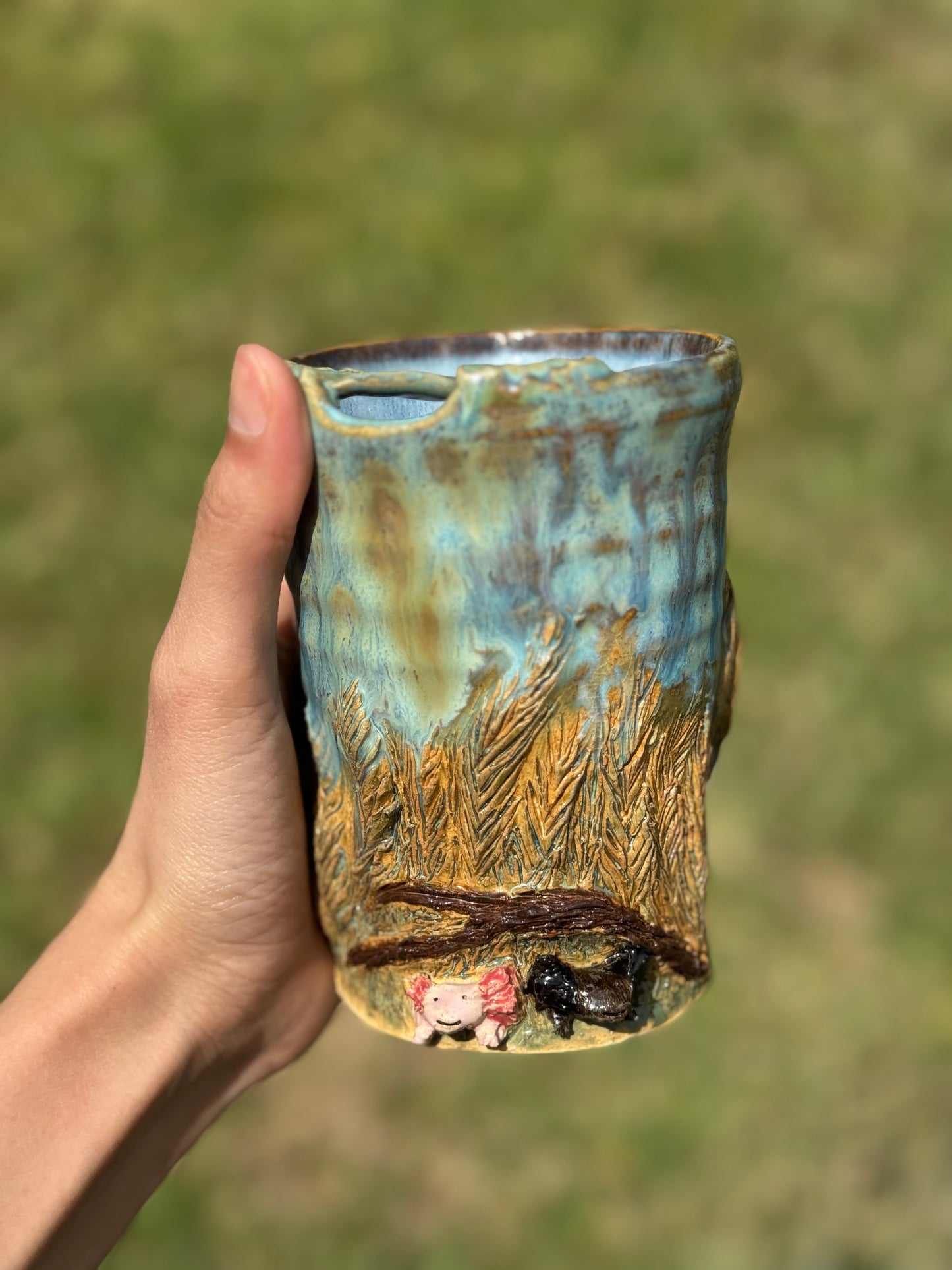 Natalia Cantu- Axolotl Mug