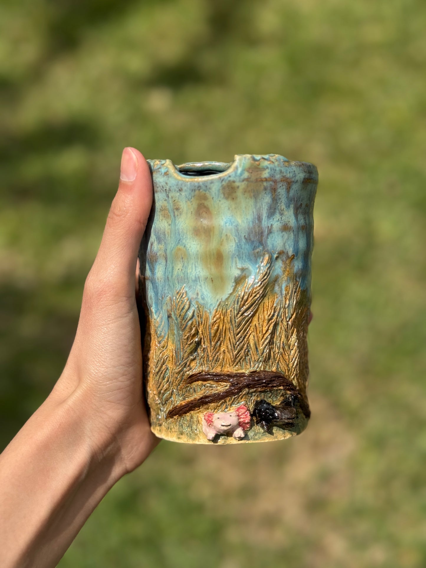 Natalia Cantu- Axolotl Mug