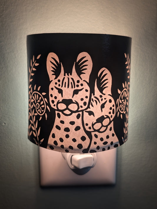 Kate Minelli- Serval Night Light