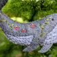 Kate Minelli- Whale Ornament (grey)