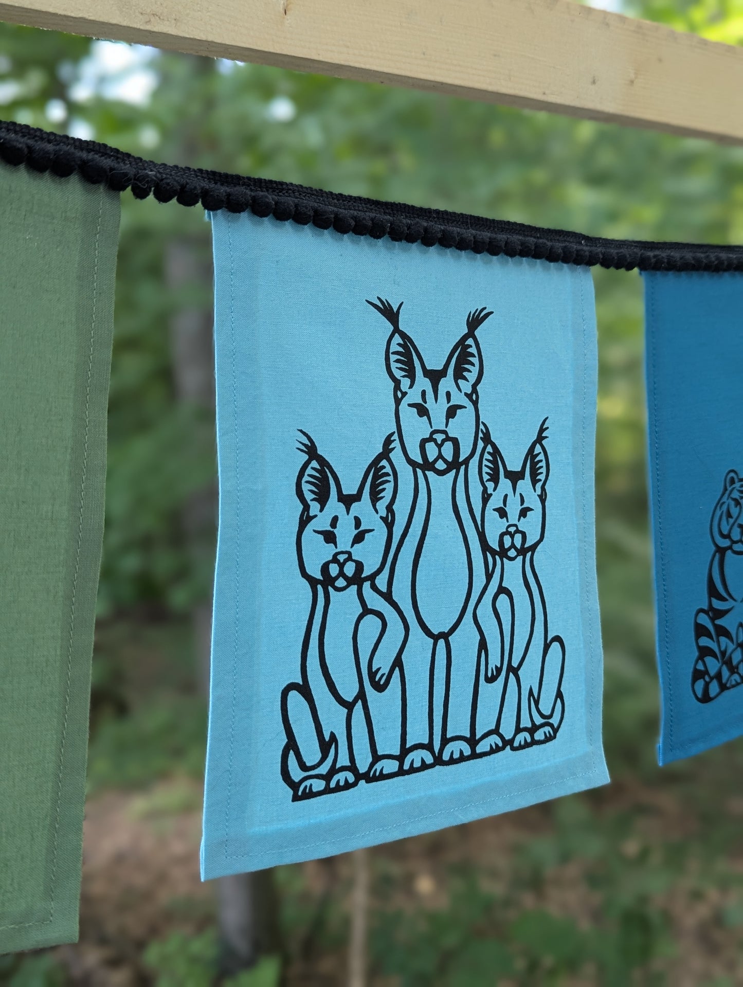 Kate Minelli- Wildcat Flags