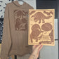 Ash Best- Pangolin and Ant Hoodie (size M) & A4 Print Bundle