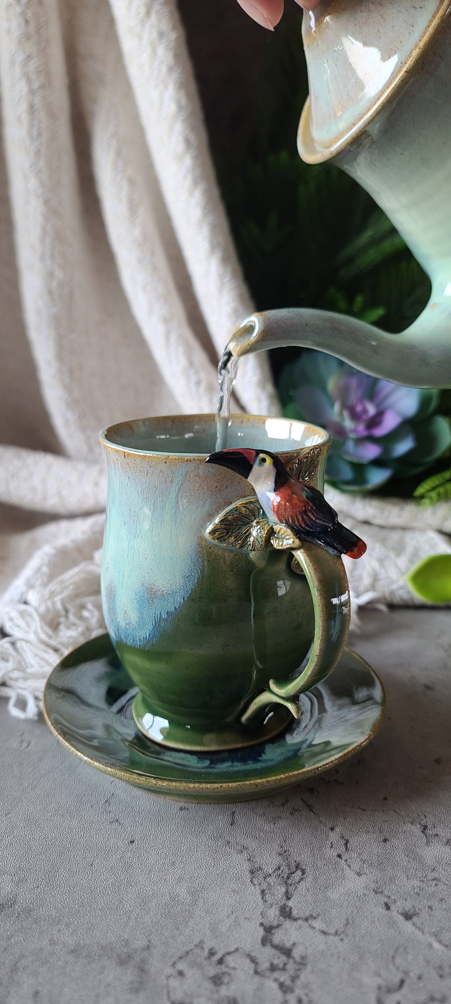 Toucan Tea Set (seconds)