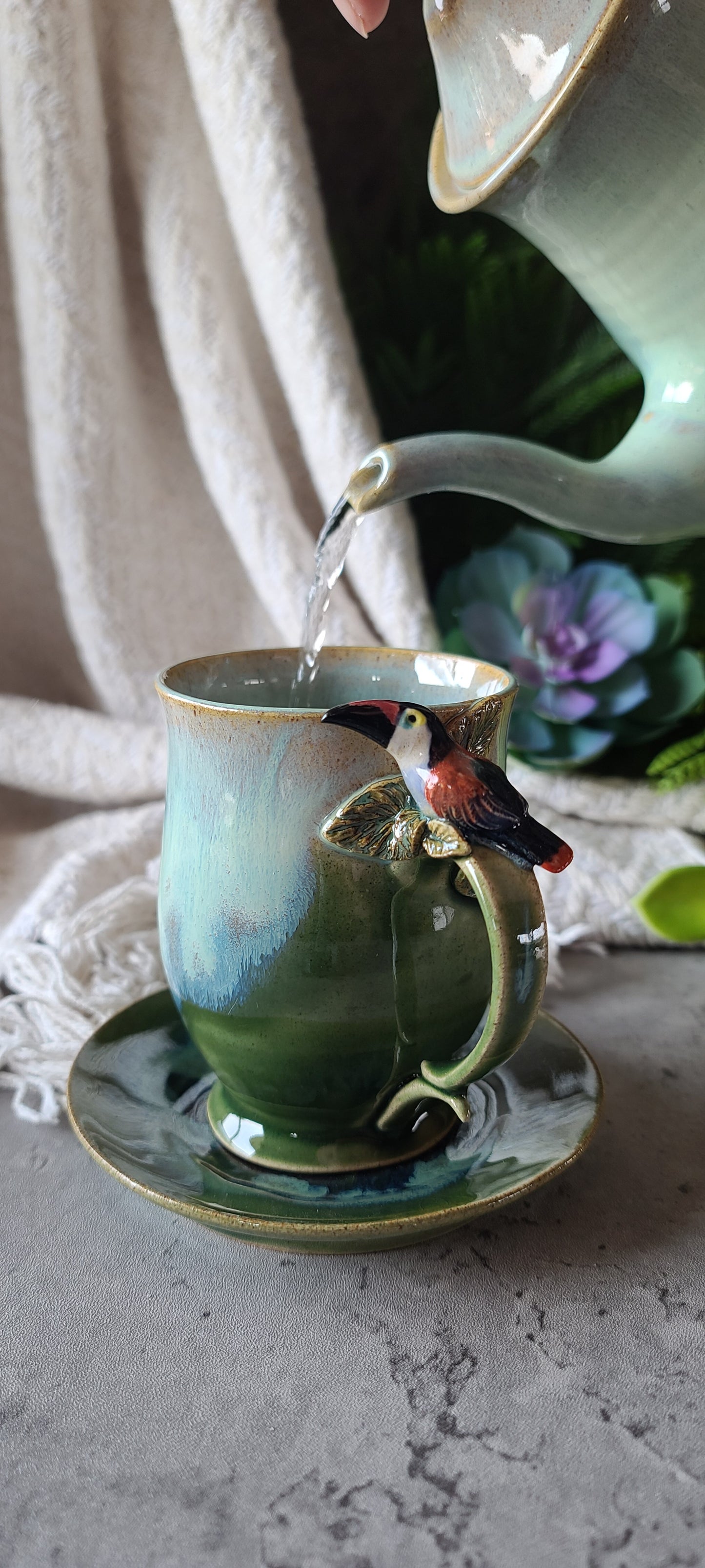 Toucan Tea Set (seconds)