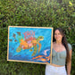 Amanda Craig-Sea Turtle Coral Reef