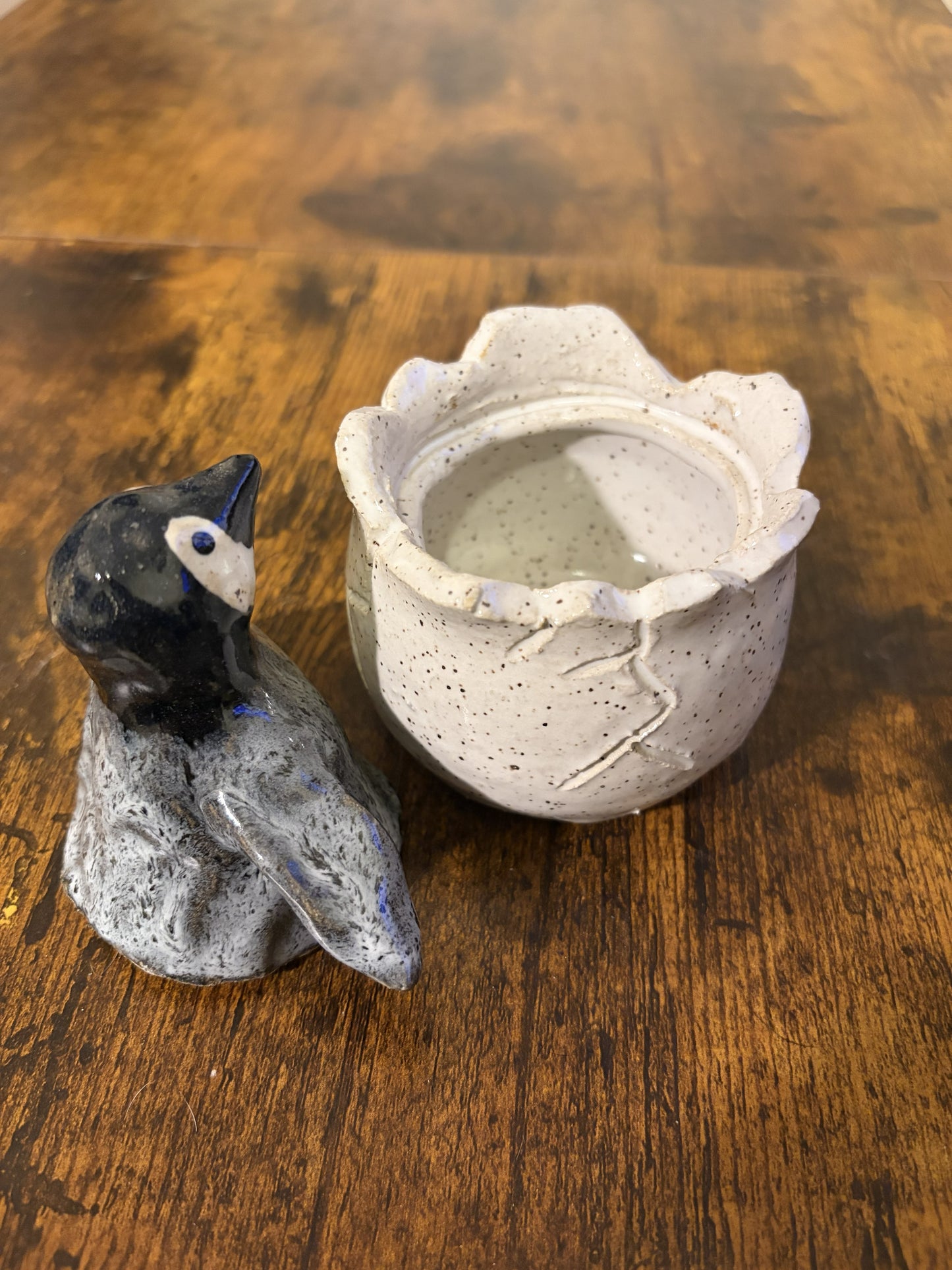 Hannah Nations- Baby Penguin Jar