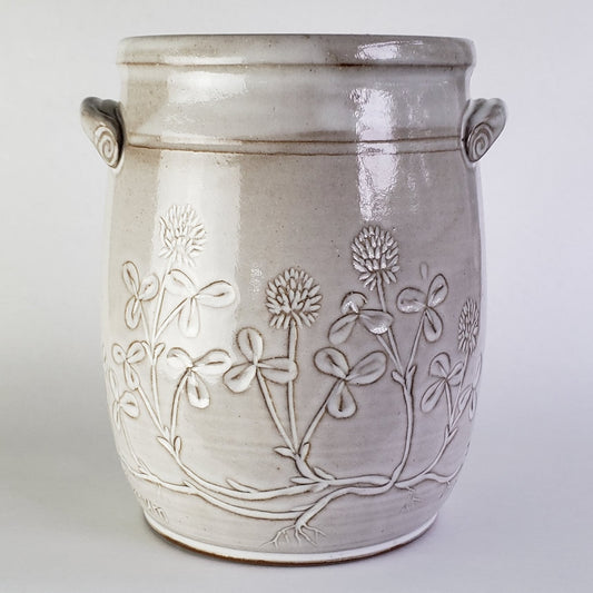 Michael Vorisek- Running Buffalo Clover Vase