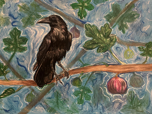 Bailey Shoaf- Crow in a Fig Tree