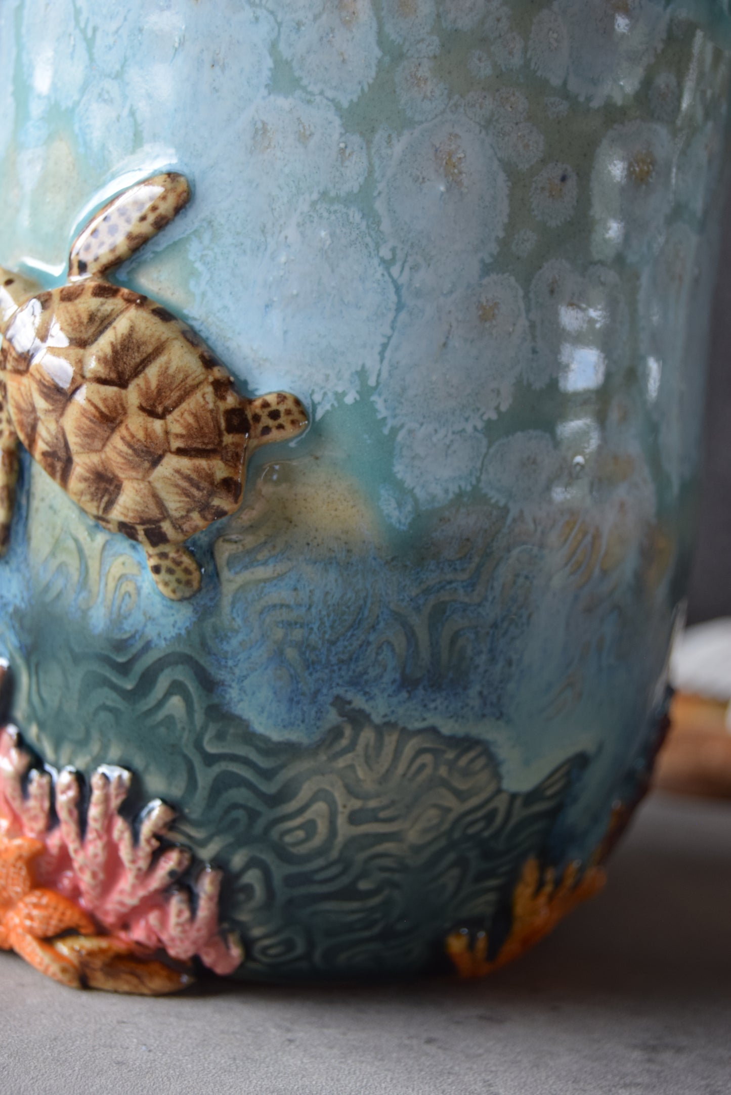 Coral Ecosystem Mug (jellyfish)
