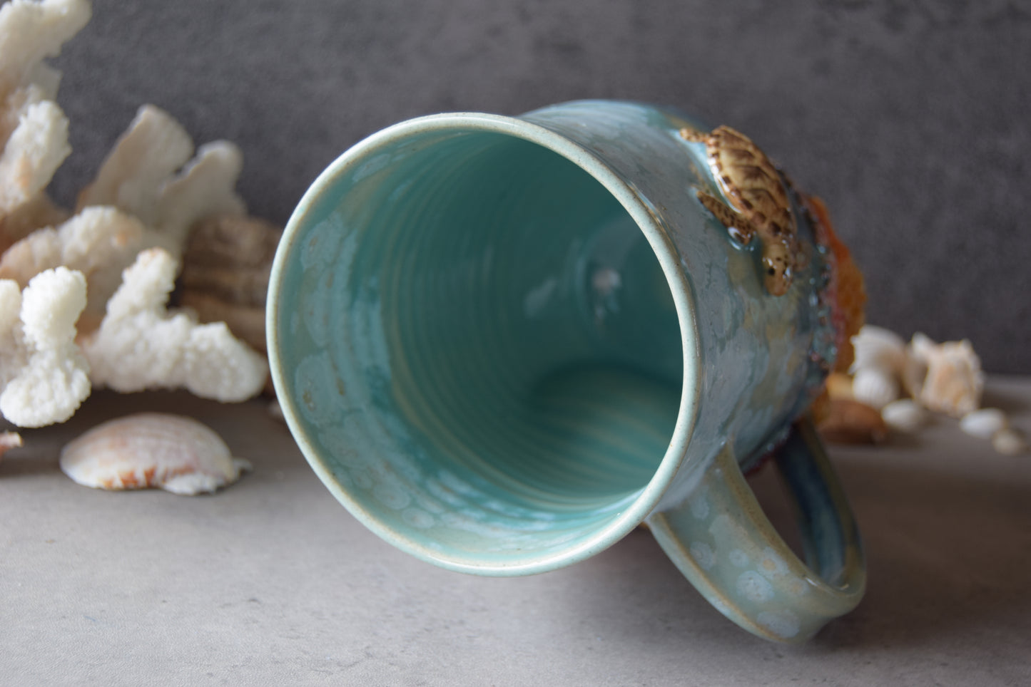 Coral Ecosystem Mug (jellyfish)