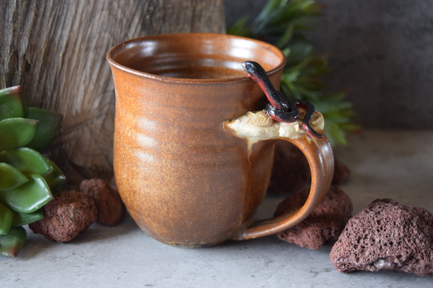 Red Bellied Snake Mug (seconds)