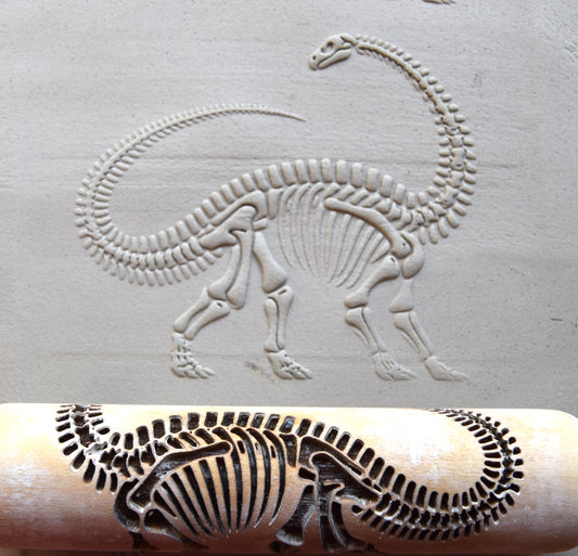 Z*Texture Roller- Brontosaurus Fossil
