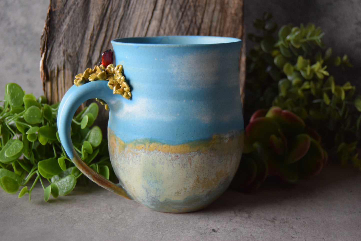 Scarlet Honeycreeper Mug (seconds)