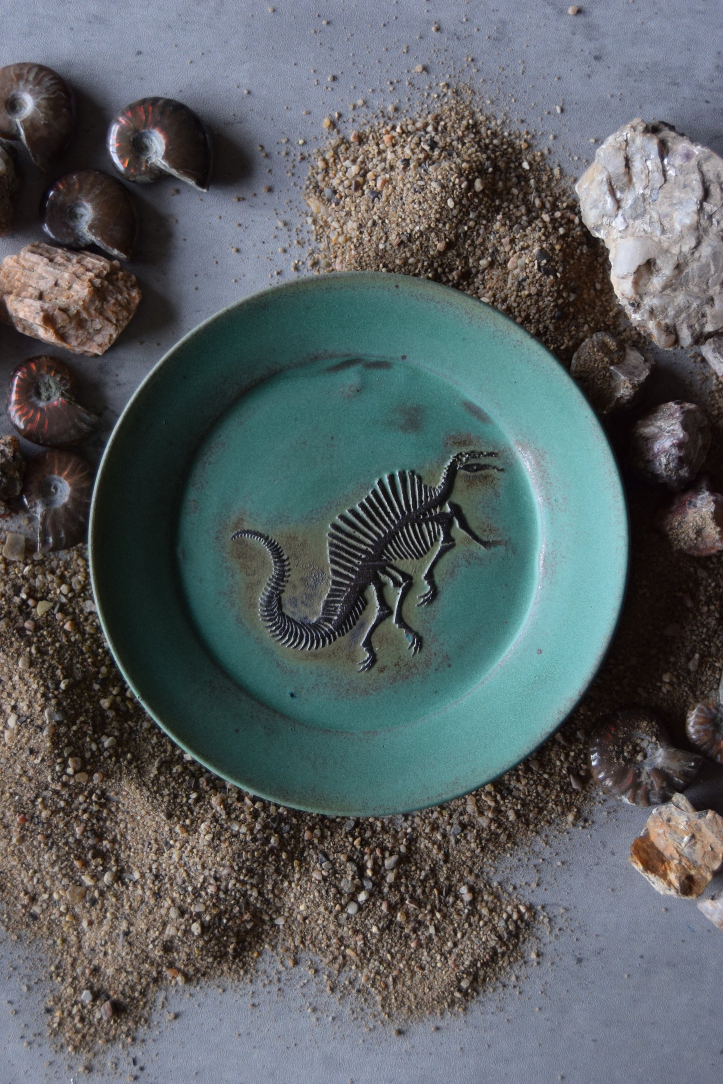 Fossil Trinket Plate 04