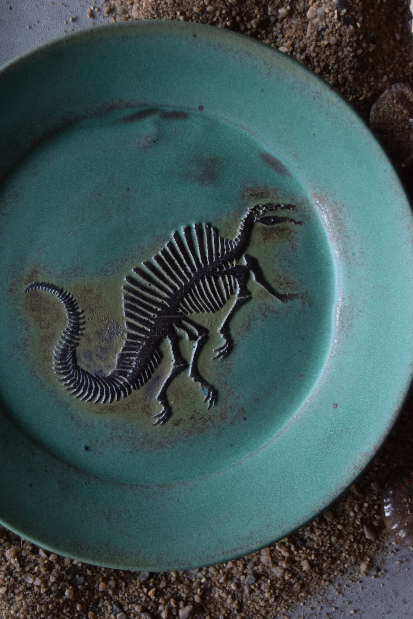 Fossil Trinket Plate 04