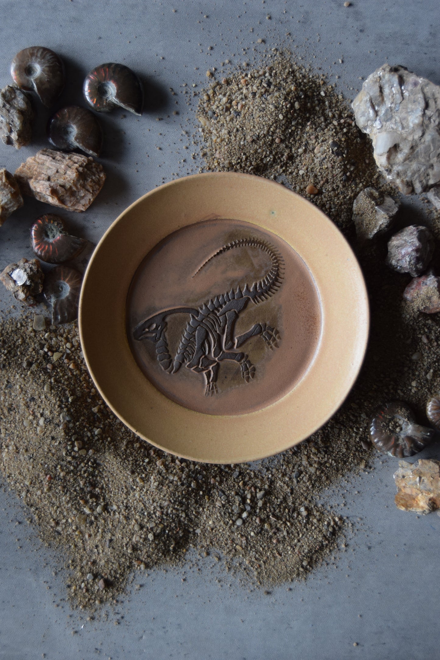 Fossil Trinket Plate 08