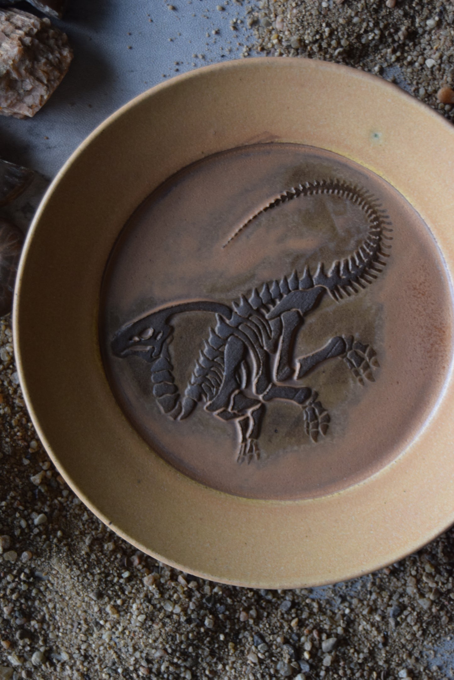 Fossil Trinket Plate 08