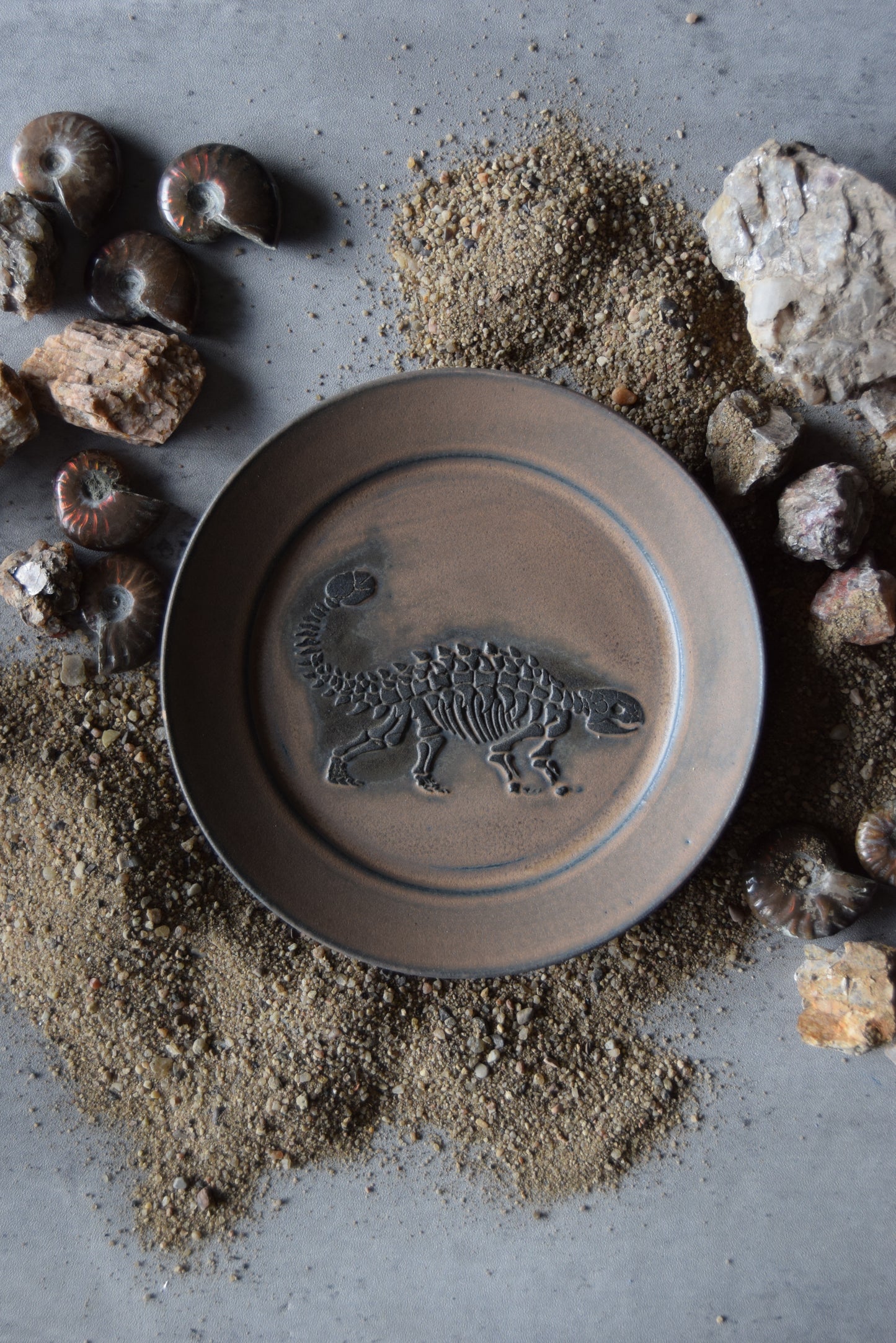 Fossil Trinket Plate 10