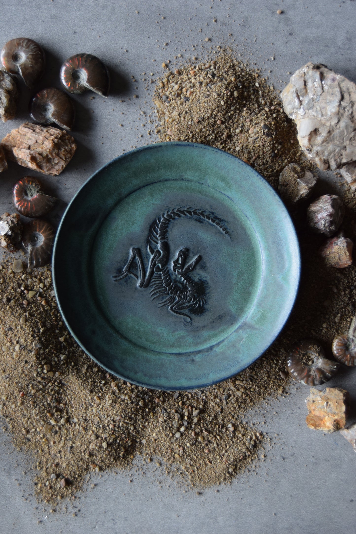 Fossil Trinket Plate 11
